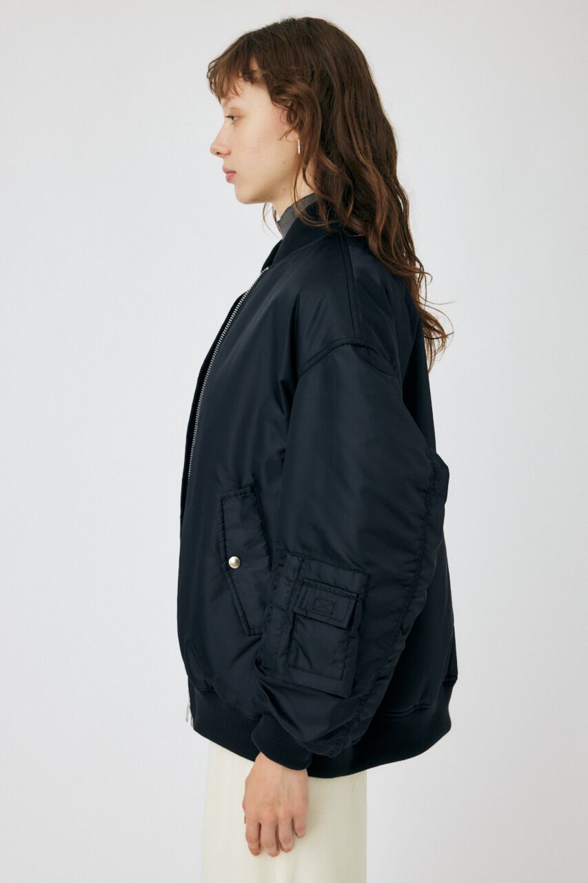 MOUSSY「OVER MA1 ジャケット」|ブルゾン・スタジャン|