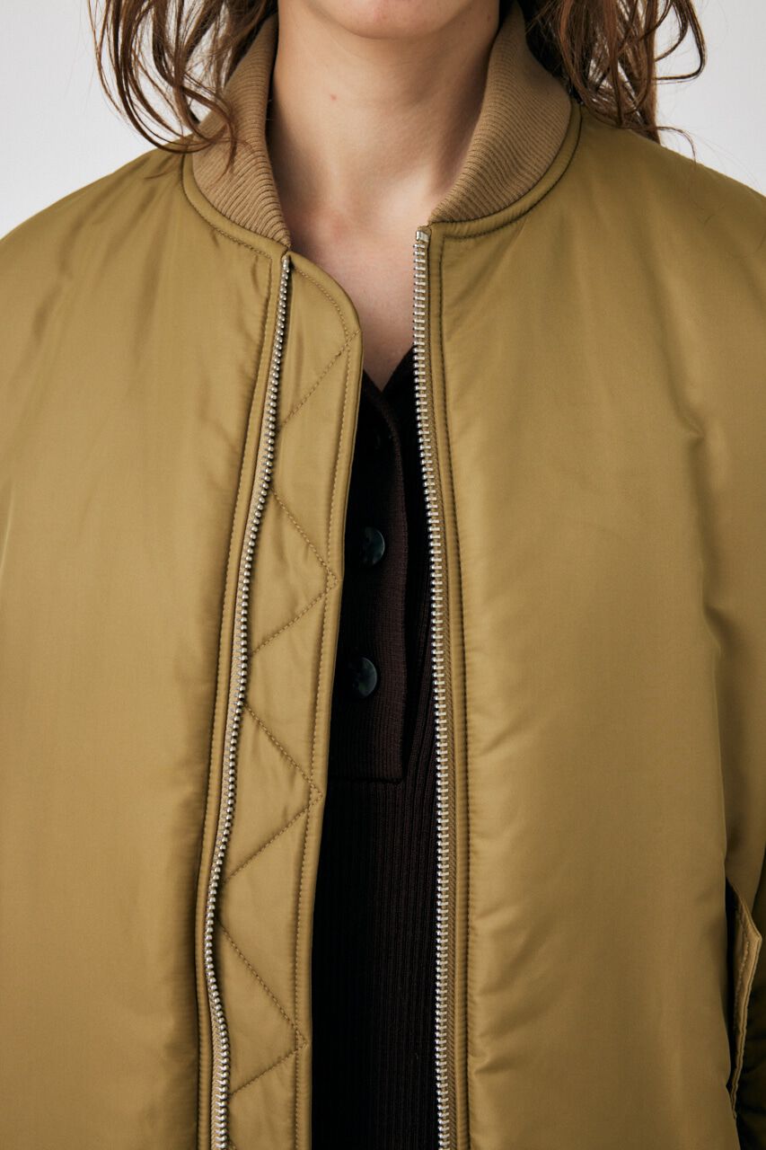 MOUSSY「OVER MA1 ジャケット」|ブルゾン・スタジャン|