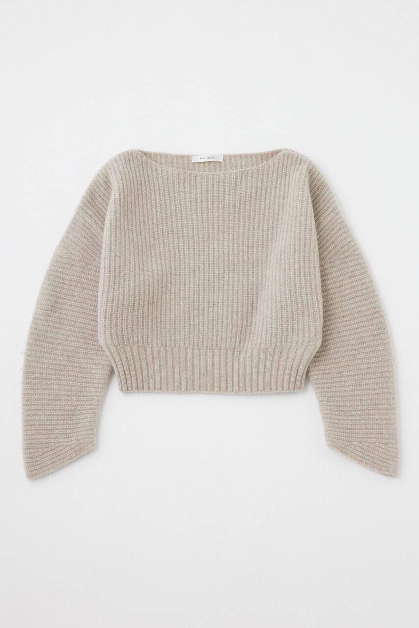 MOUSSY「WOOLBANANA SLEEVE WOOL ニット」|ニット・セーター|