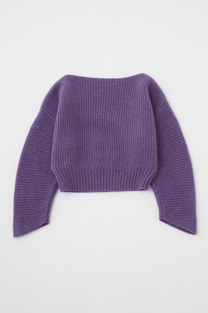 MOUSSY「WOOLBANANA SLEEVE WOOL ニット」|ニット・セーター|