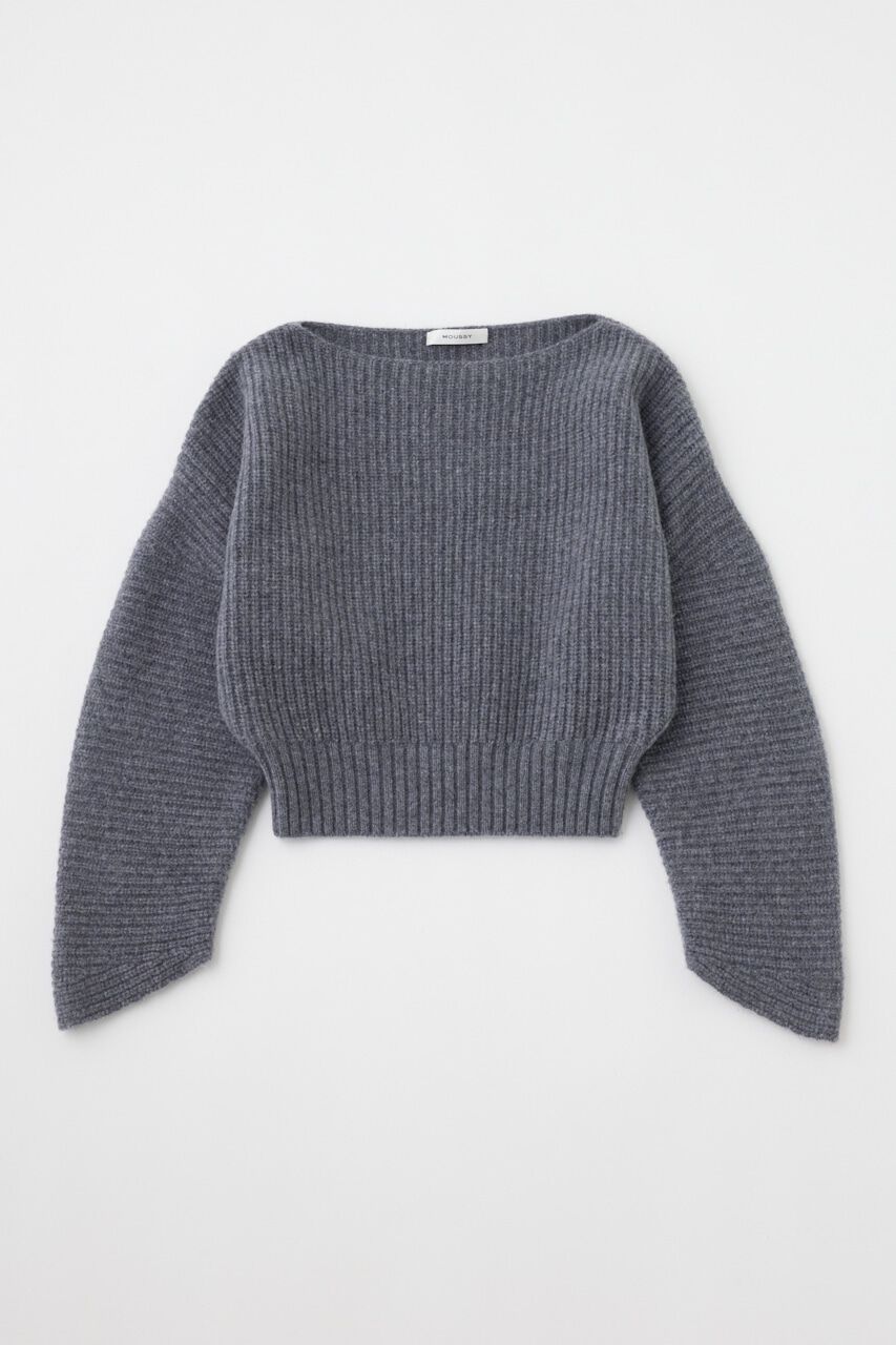 MOUSSY「WOOLBANANA SLEEVE WOOL ニット」|ニット・セーター|