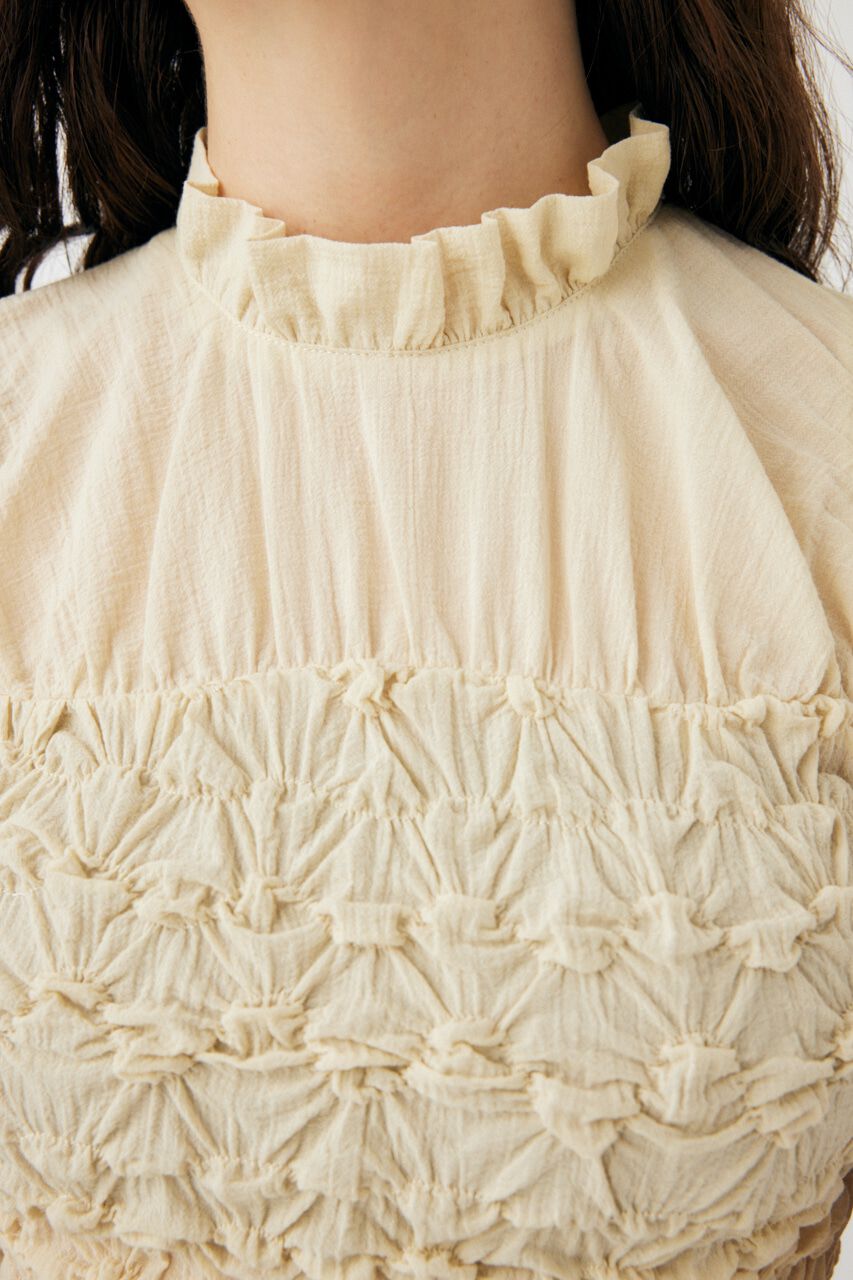 MOUSSY「WRINKLED FRILL ブラウス」|シャツ・ブラウス|