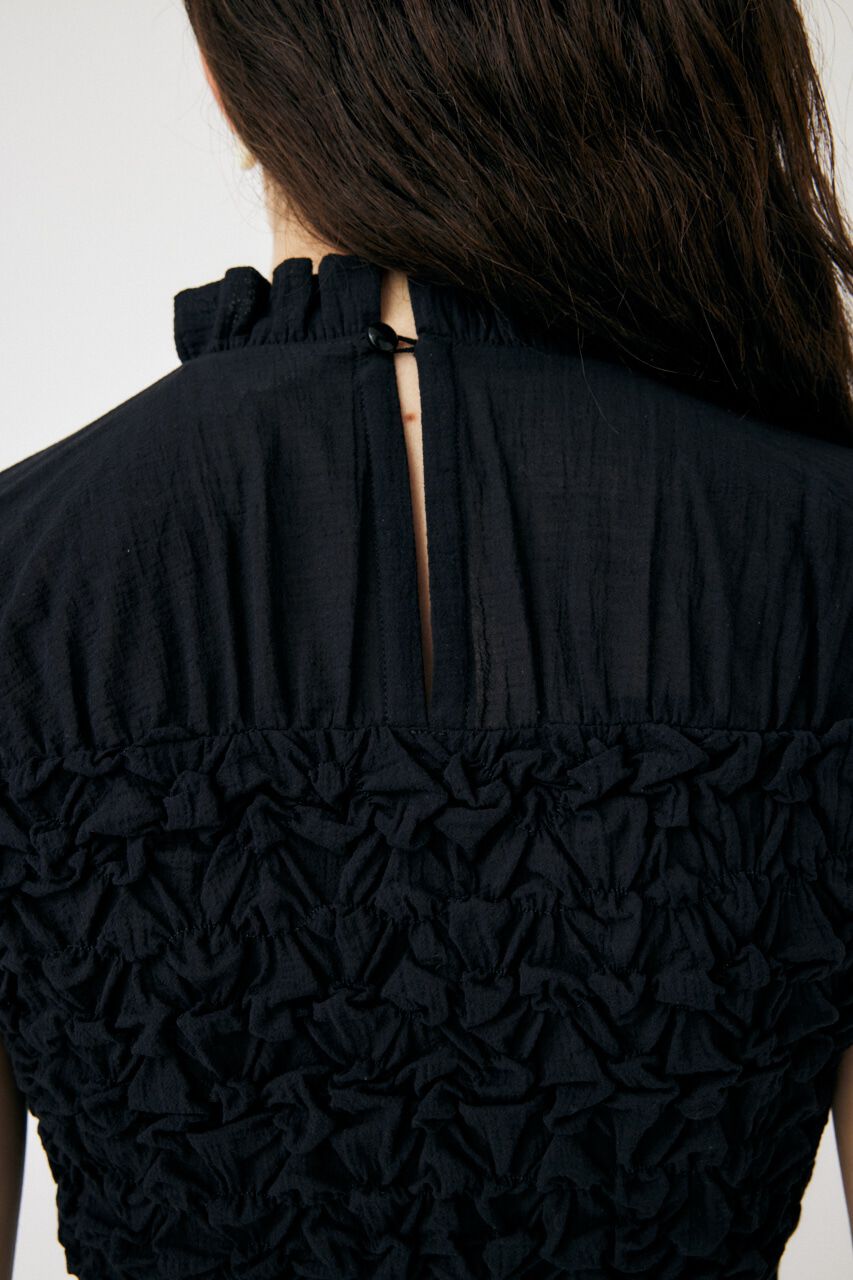 MOUSSY「WRINKLED FRILL ブラウス」|シャツ・ブラウス|