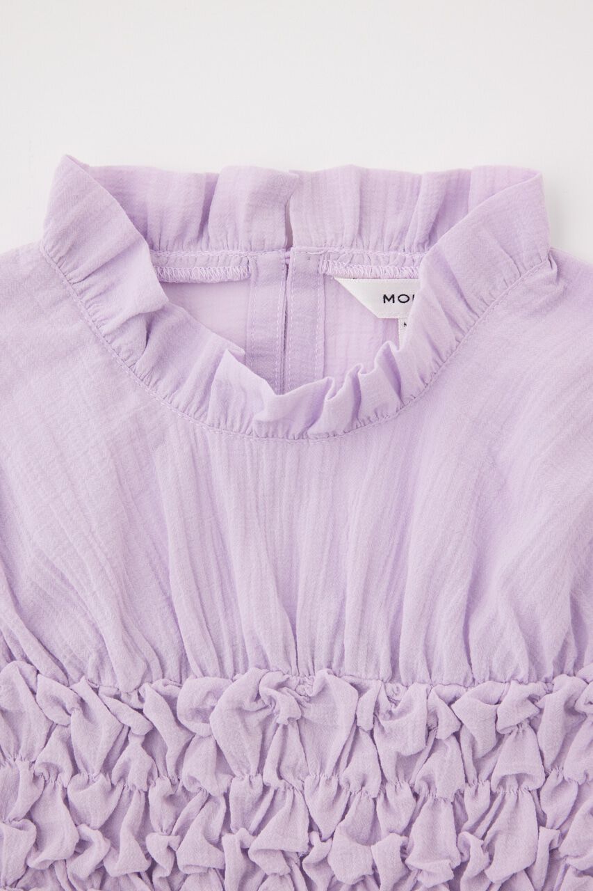 MOUSSY「WRINKLED FRILL ブラウス」|シャツ・ブラウス|