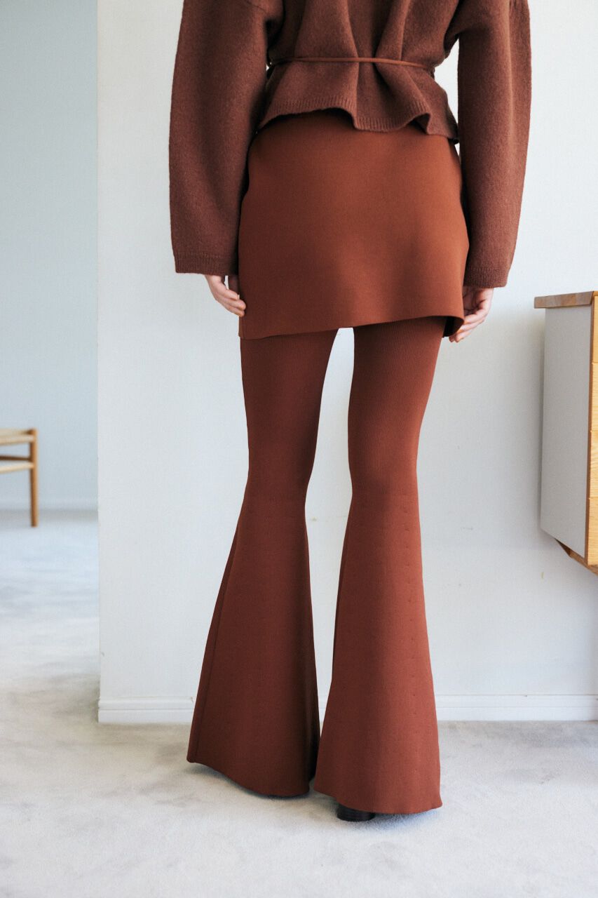 MOUSSY「ニットフレアパンツセット」|その他|