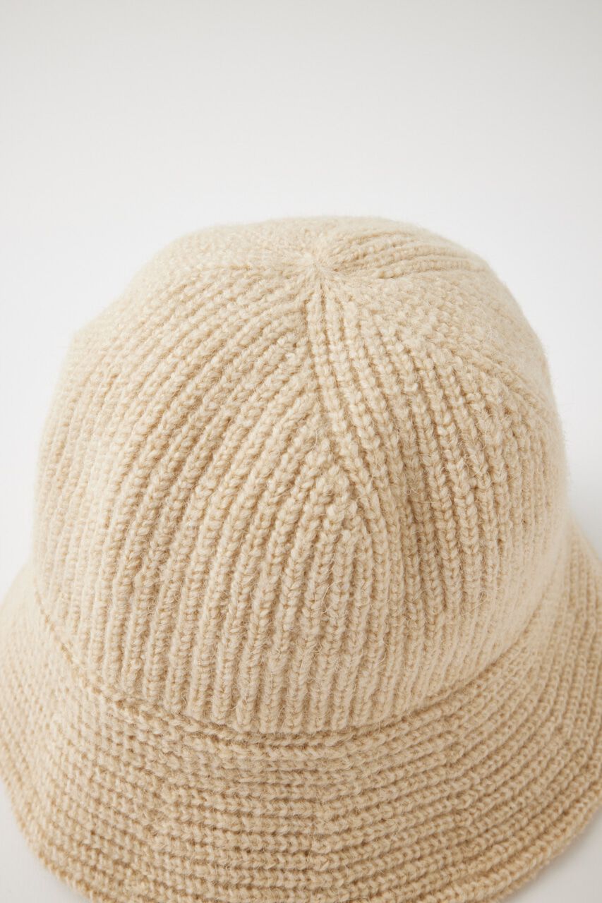 MOUSSY「FLUFFY KNIT BUCKET ハット」|その他|