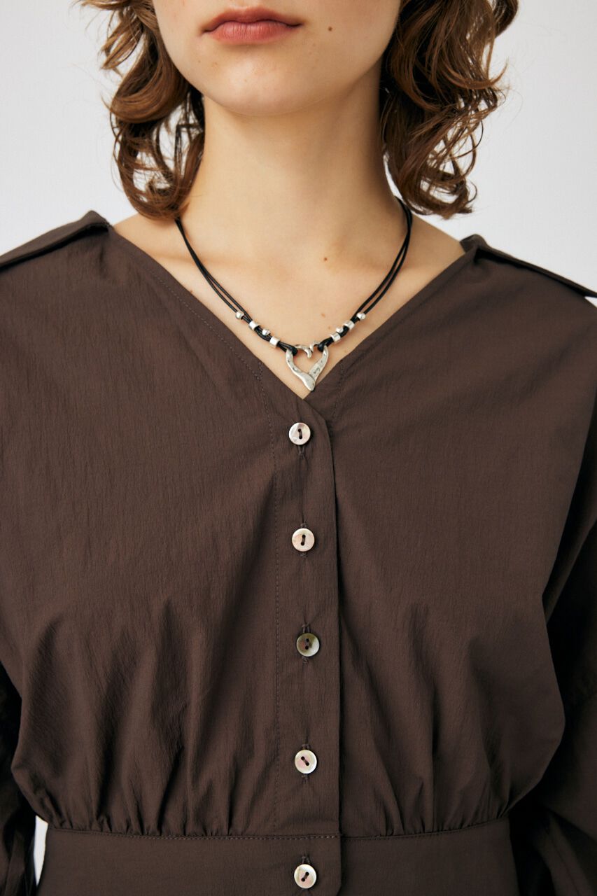 MOUSSY「DOLMAN SHIRT ブラウス」|シャツ・ブラウス|