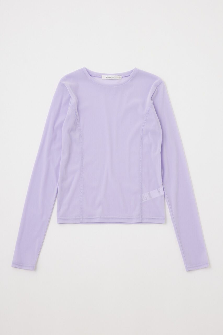 MOUSSY「FLOCKEY TULLE トップス」|Tシャツ・カットソー|