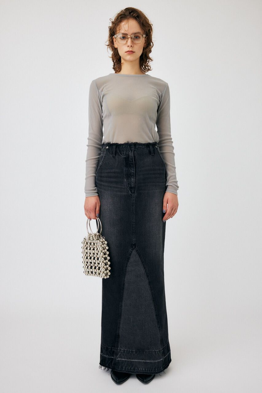 MOUSSY「FLOCKEY TULLE トップス」|Tシャツ・カットソー|