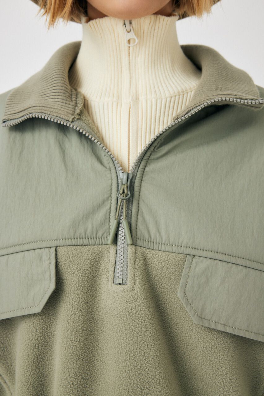 MOUSSY「FLEECE COMBINATION トップス」|シャツ・ブラウス|