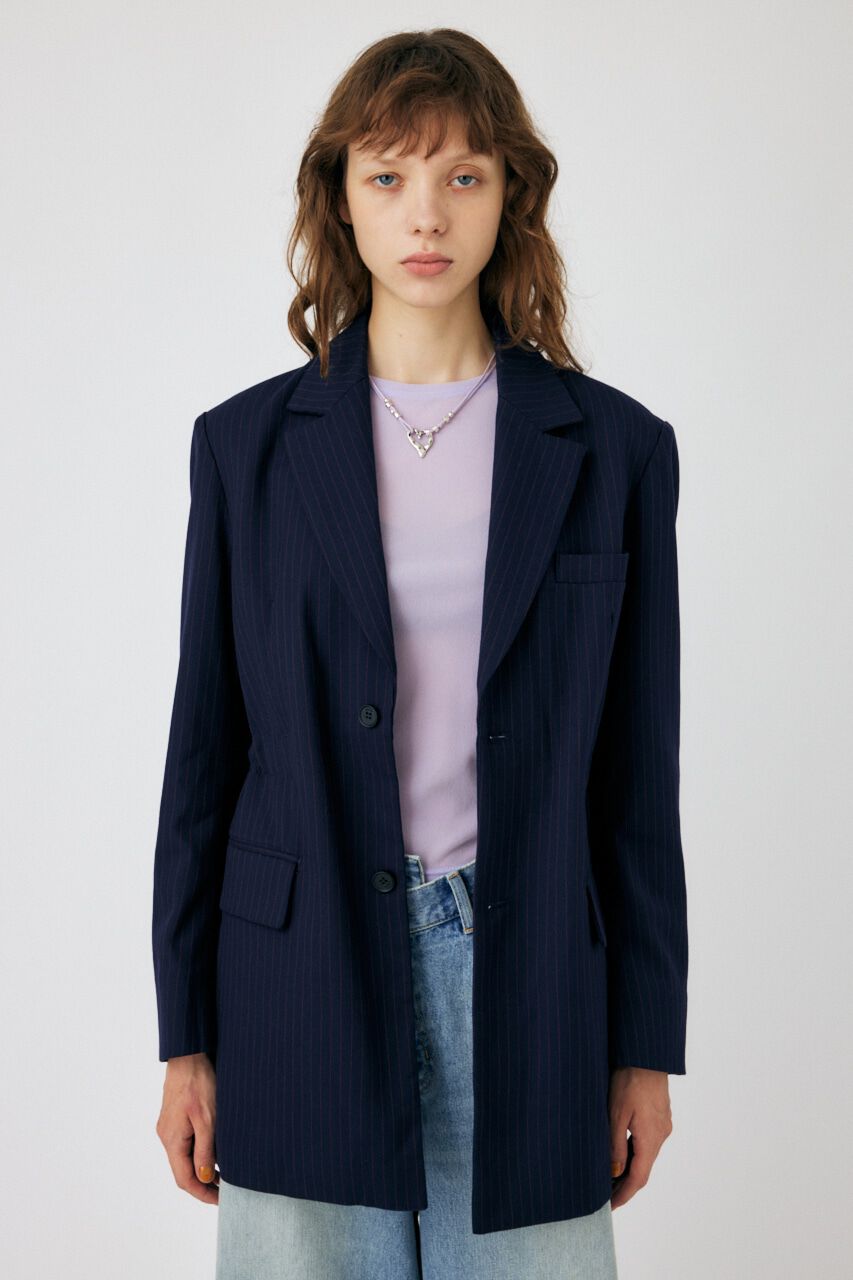 MOUSSY「2WAY FIT OVER ジャケット」|その他|NVY
