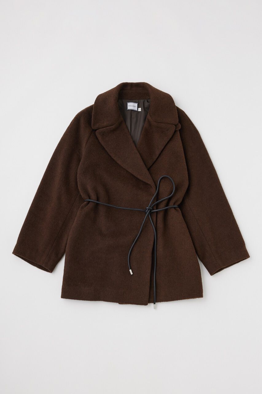 MOUSSY「BIG COLLAR MINI コート」|その他|