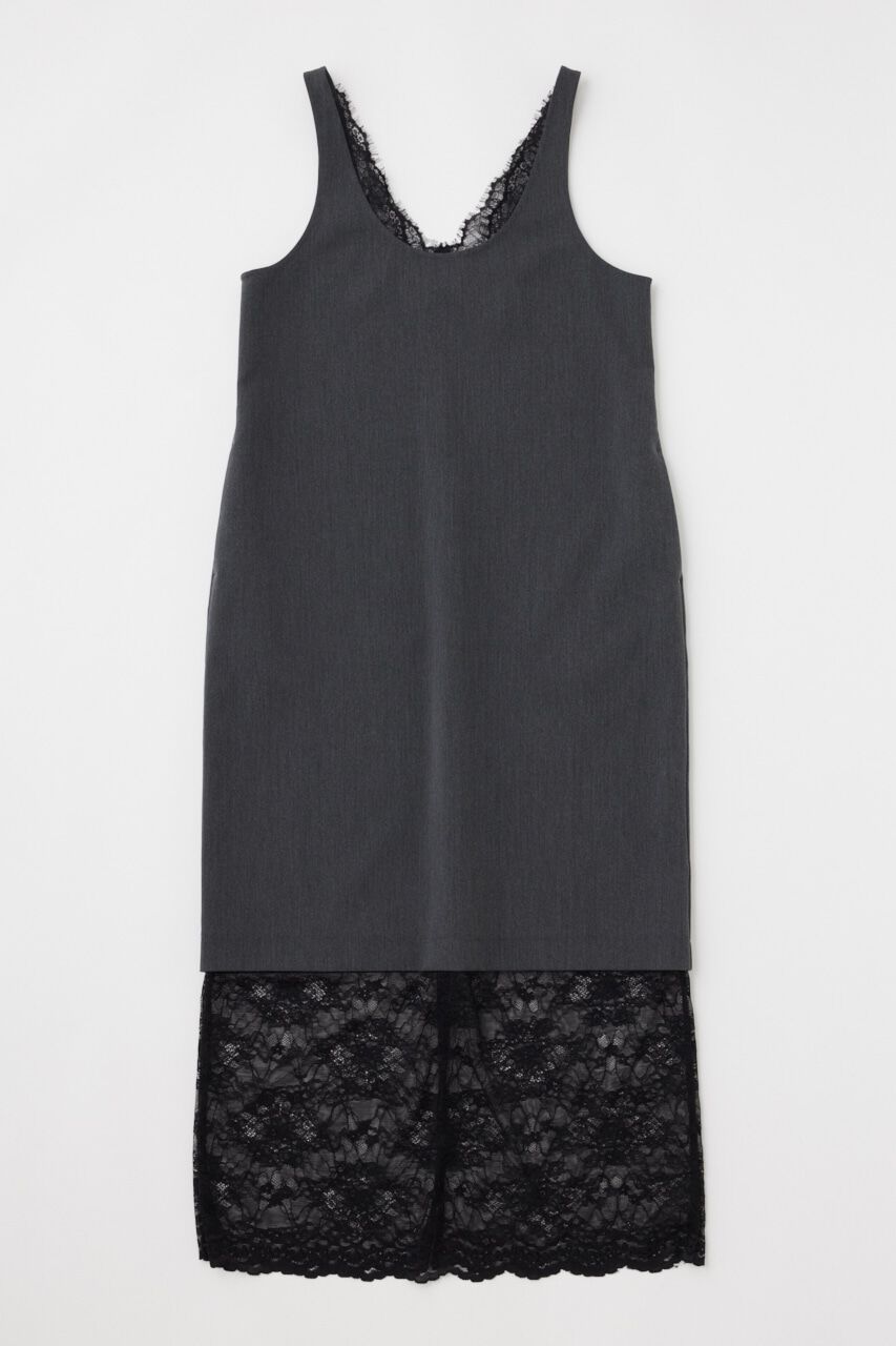 MOUSSY「LACE COMBI ドレス」|ワンピース|