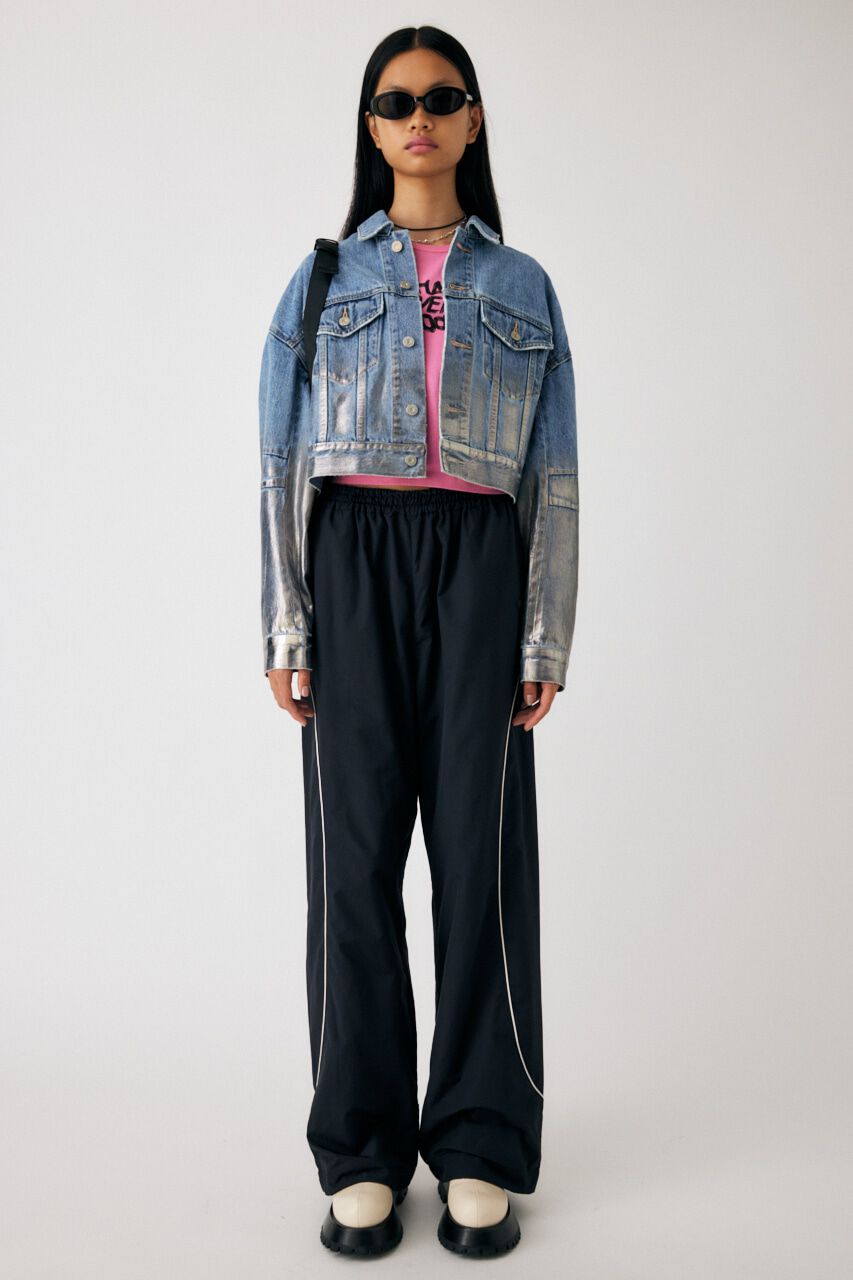 MOUSSY「CURVED LINE パンツ」|その他|BLK