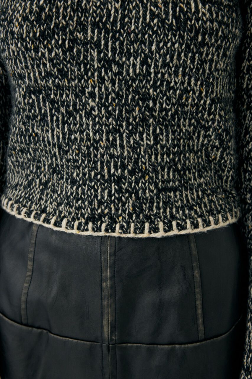 MOUSSY「NEP YARN KNIT トップス」|ニット・セーター|