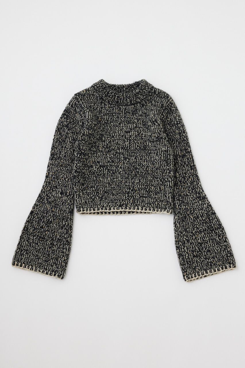 MOUSSY「NEP YARN KNIT トップス」|ニット・セーター|