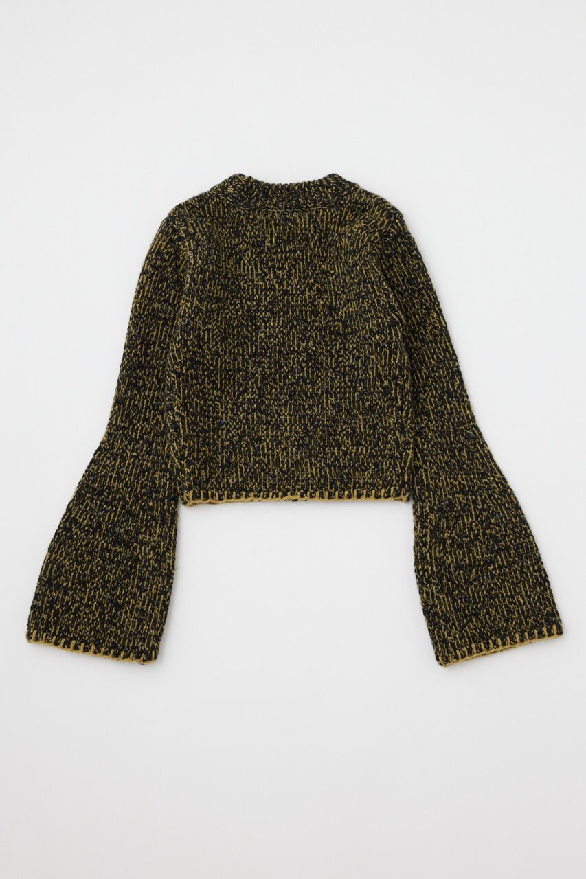 MOUSSY「NEP YARN KNIT トップス」|ニット・セーター|