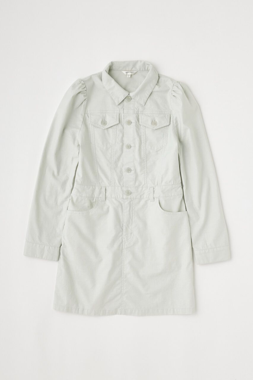 MOUSSY「PUFF SLEEVE MINI ドレス」|ワンピース|