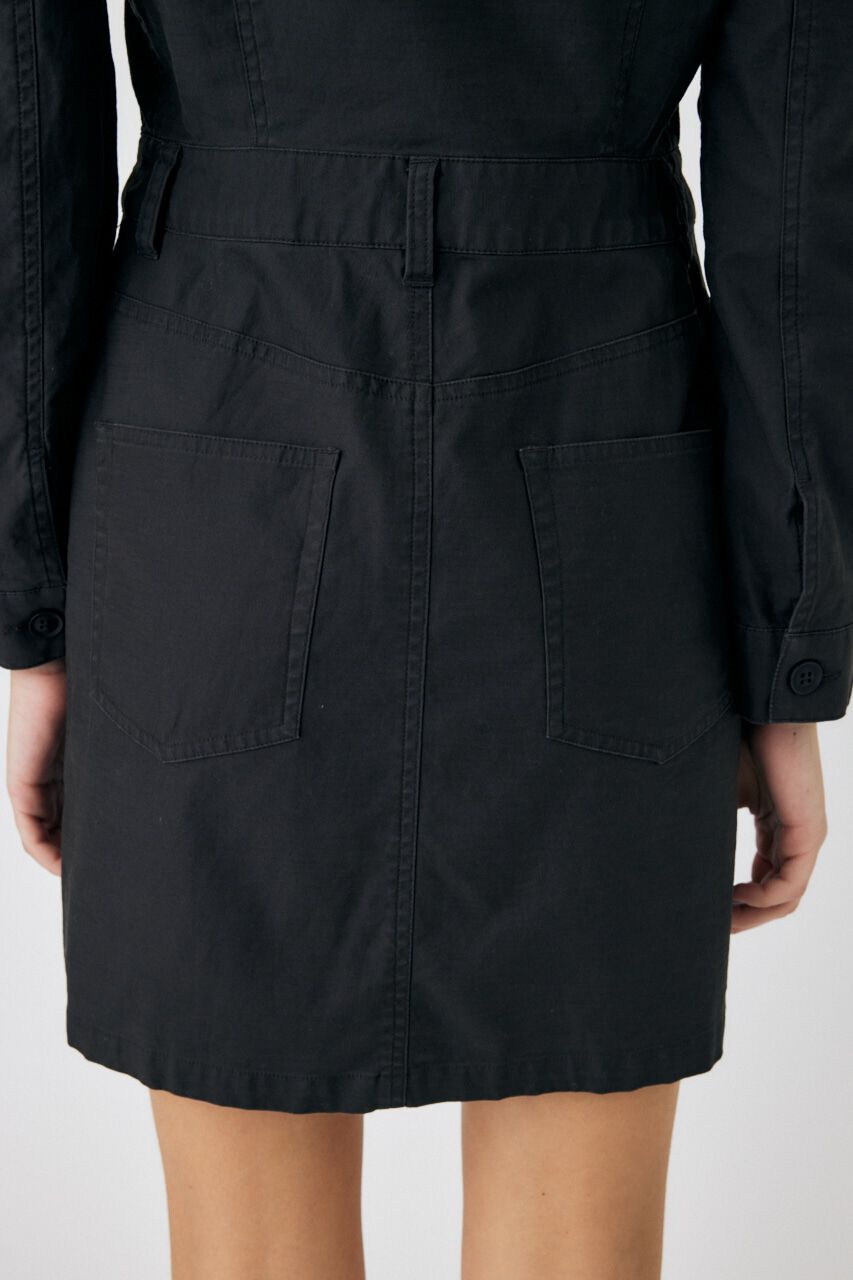 MOUSSY「PUFF SLEEVE MINI ドレス」|ワンピース|