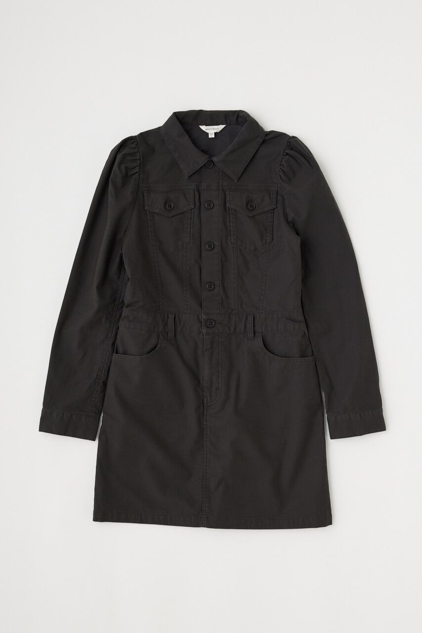 MOUSSY「PUFF SLEEVE MINI ドレス」|ワンピース|