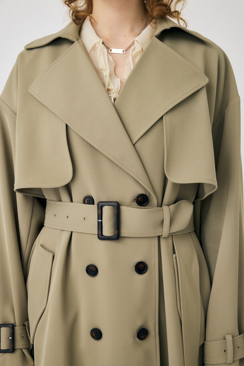 MOUSSY「LOOSE DRAPE トレンチコート」|その他|