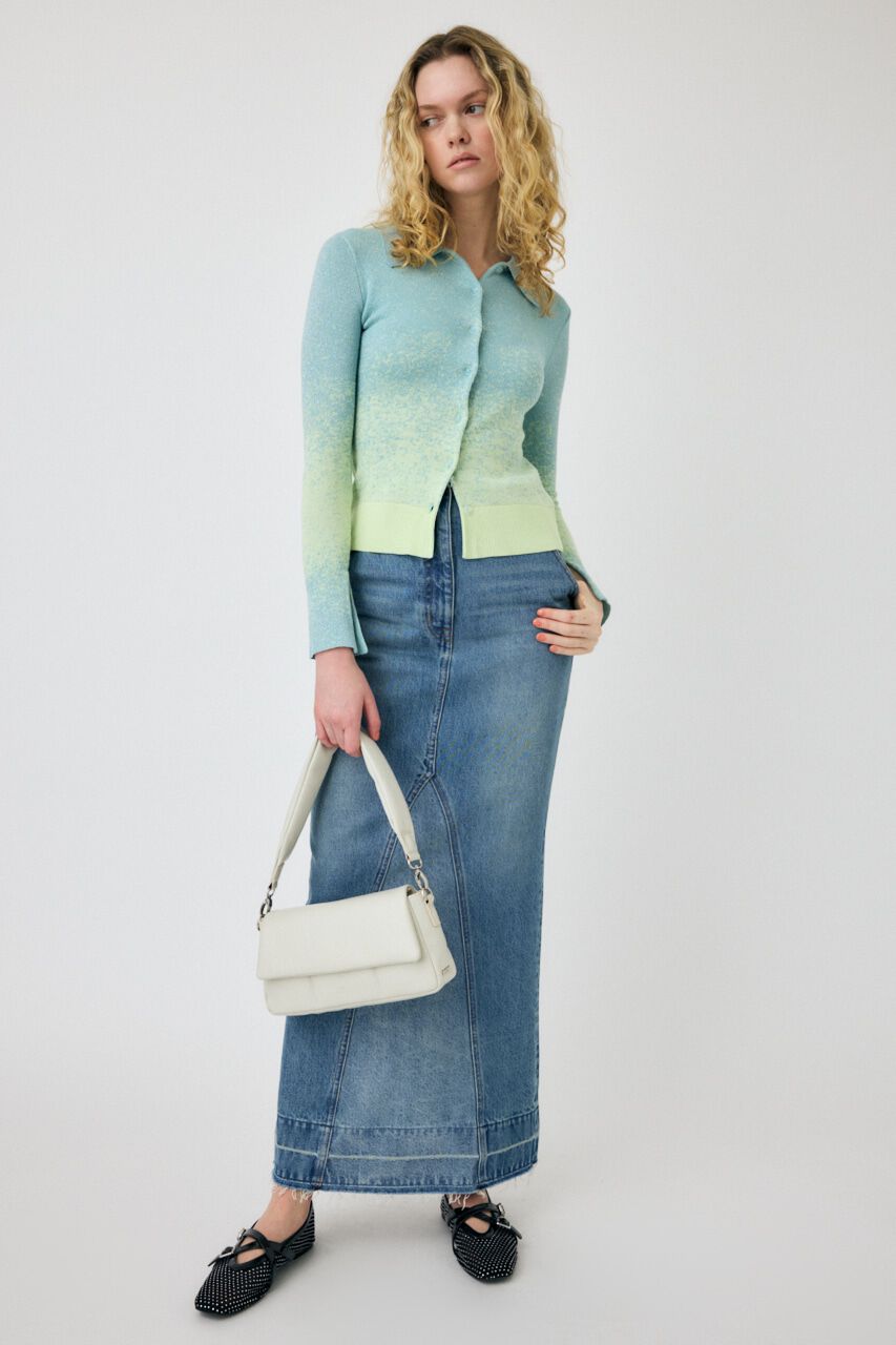 MOUSSY「KNIT SHIRT カーディガン」|シャツ・ブラウス|