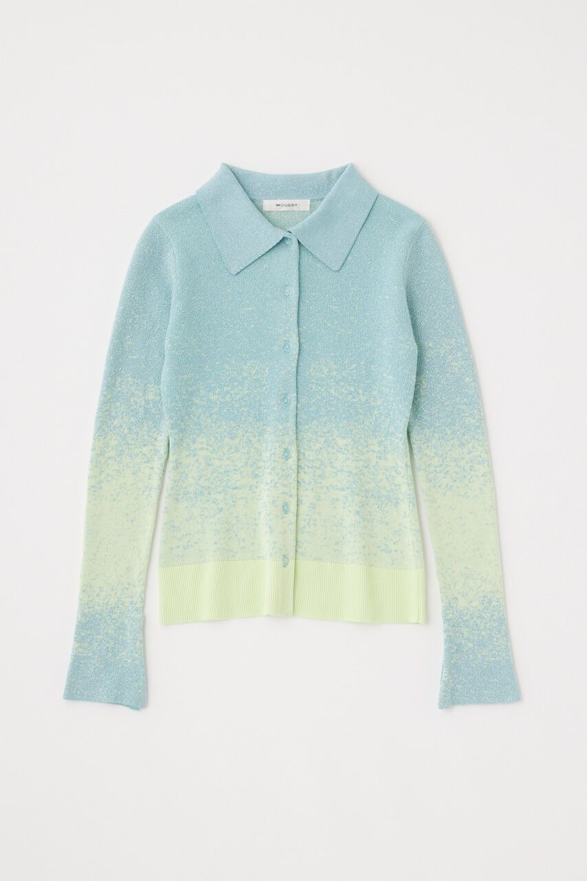MOUSSY「KNIT SHIRT カーディガン」|シャツ・ブラウス|