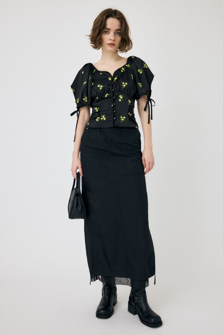 MOUSSY「BUTTERFLY SLEEVE ブラウス」|シャツ・ブラウス|