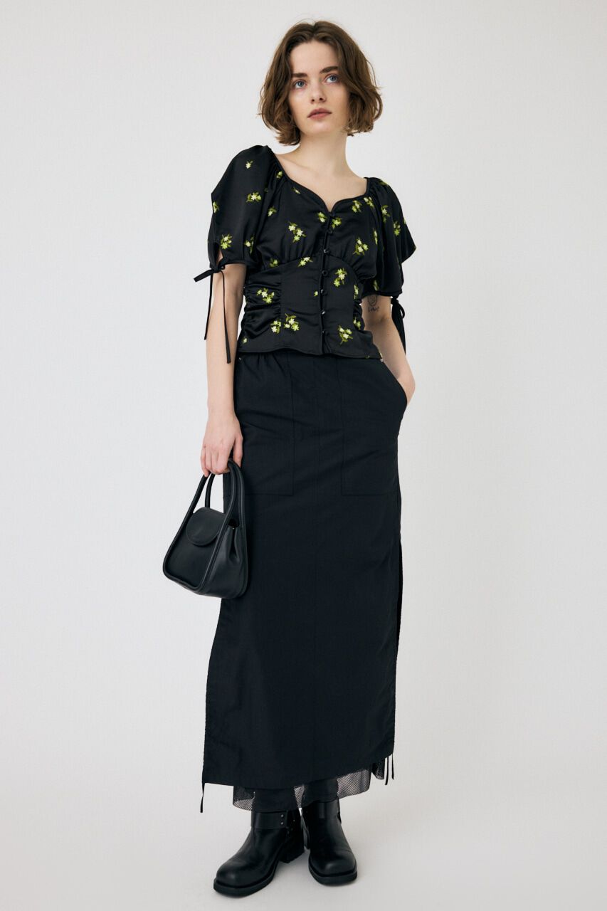 MOUSSY「BUTTERFLY SLEEVE ブラウス」|シャツ・ブラウス|