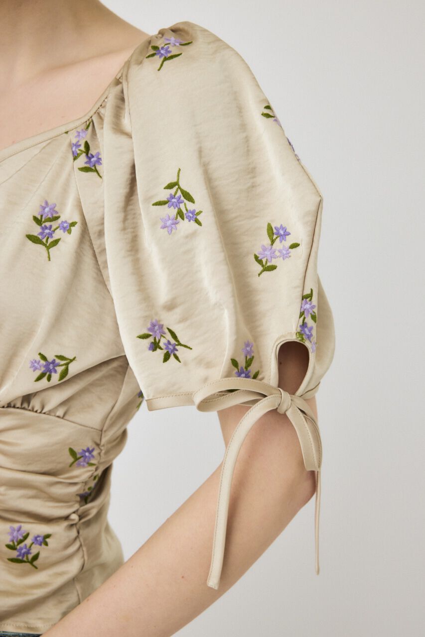 MOUSSY「BUTTERFLY SLEEVE ブラウス」|シャツ・ブラウス|