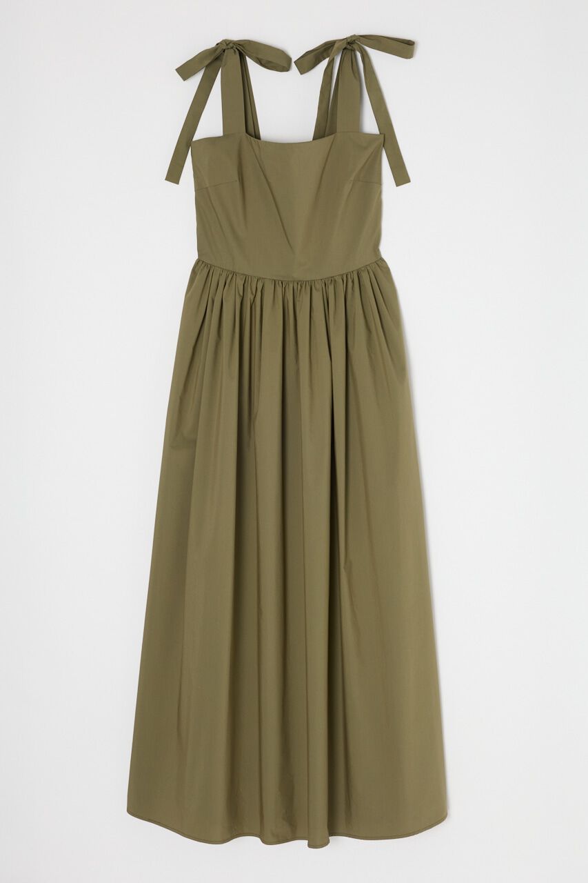 MOUSSY「SHOULDER RIBBON LONG ワンピース」|ワンピース|