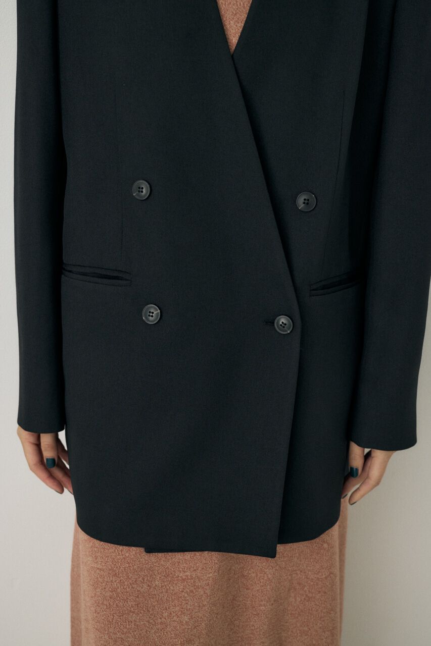 MOUSSY「シーズンレスノーカラージャケット　リサイクルポリエステル使用」|その他|