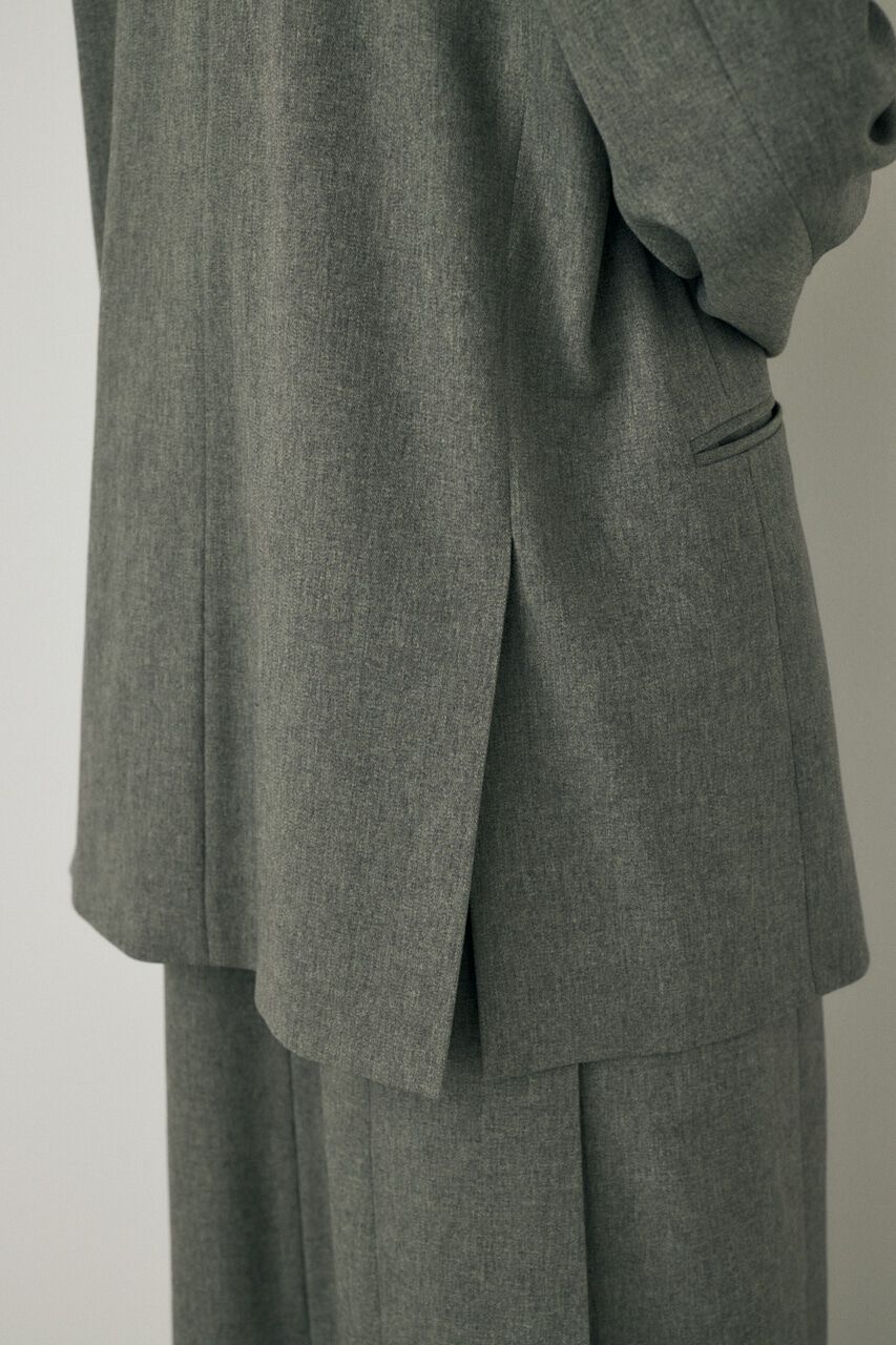 MOUSSY「シーズンレスノーカラージャケット　リサイクルポリエステル使用」|その他|