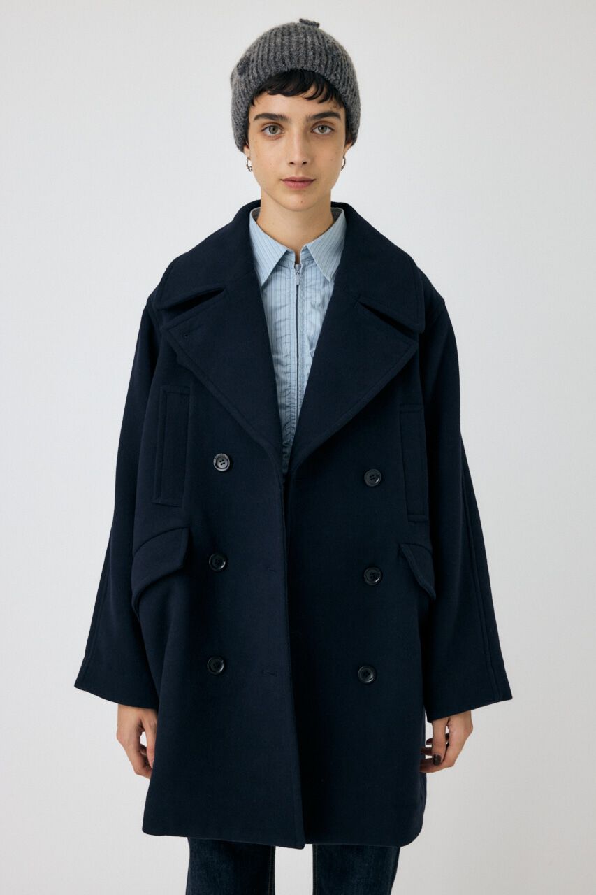 MOUSSY「DOUBLE BREASTED ミドルコート」|その他|