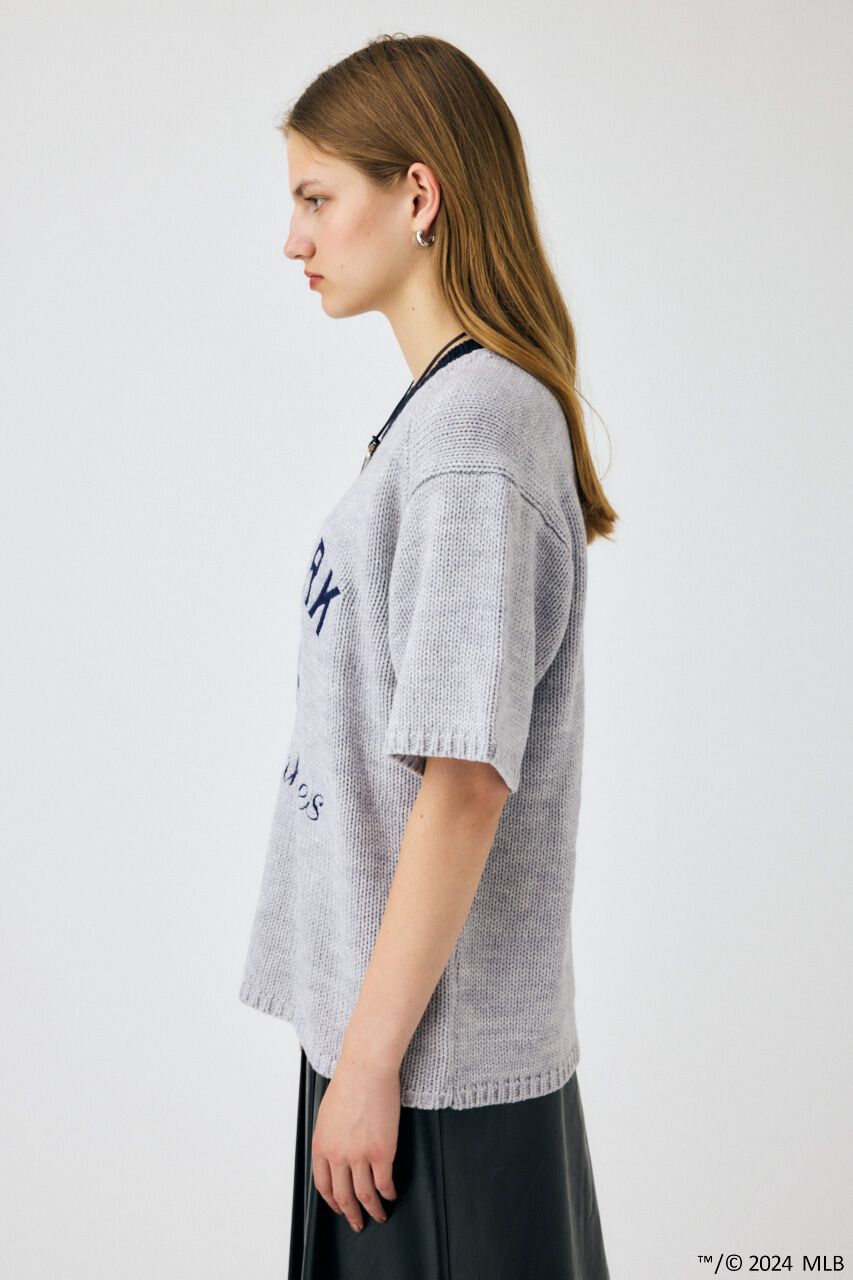 MOUSSY「MLB KNIT Tシャツ」|ニット・セーター|