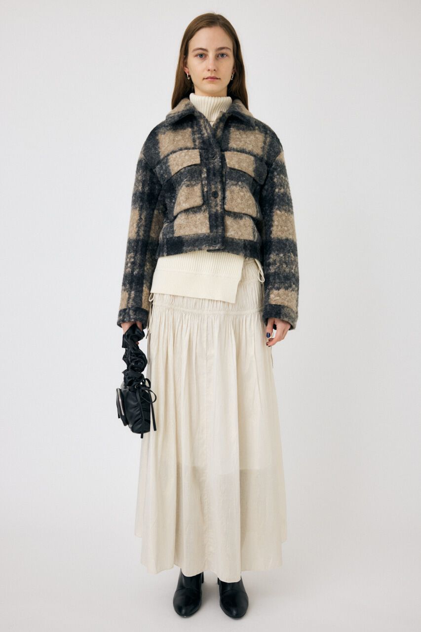 MOUSSY「SHIRRING ロングスカート」|スカート|