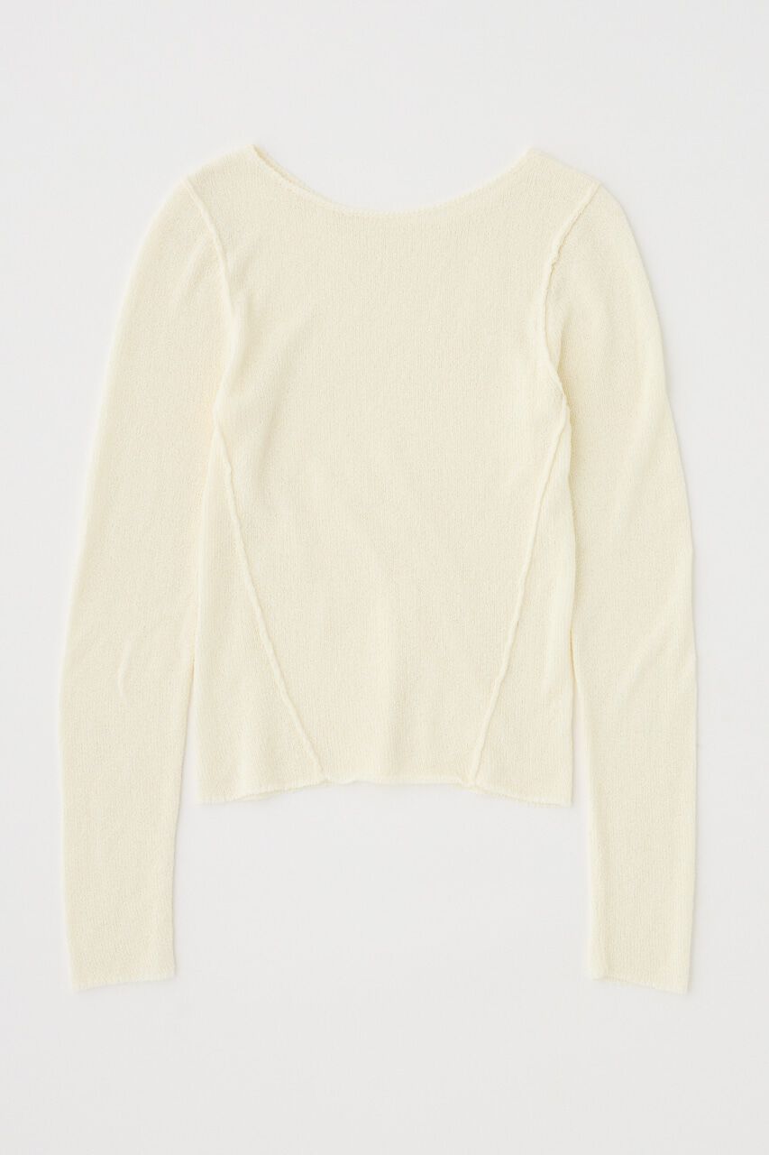 MOUSSY「LOOSE KNIT ロングスリーブTEE」|ニット・セーター|IVOY3