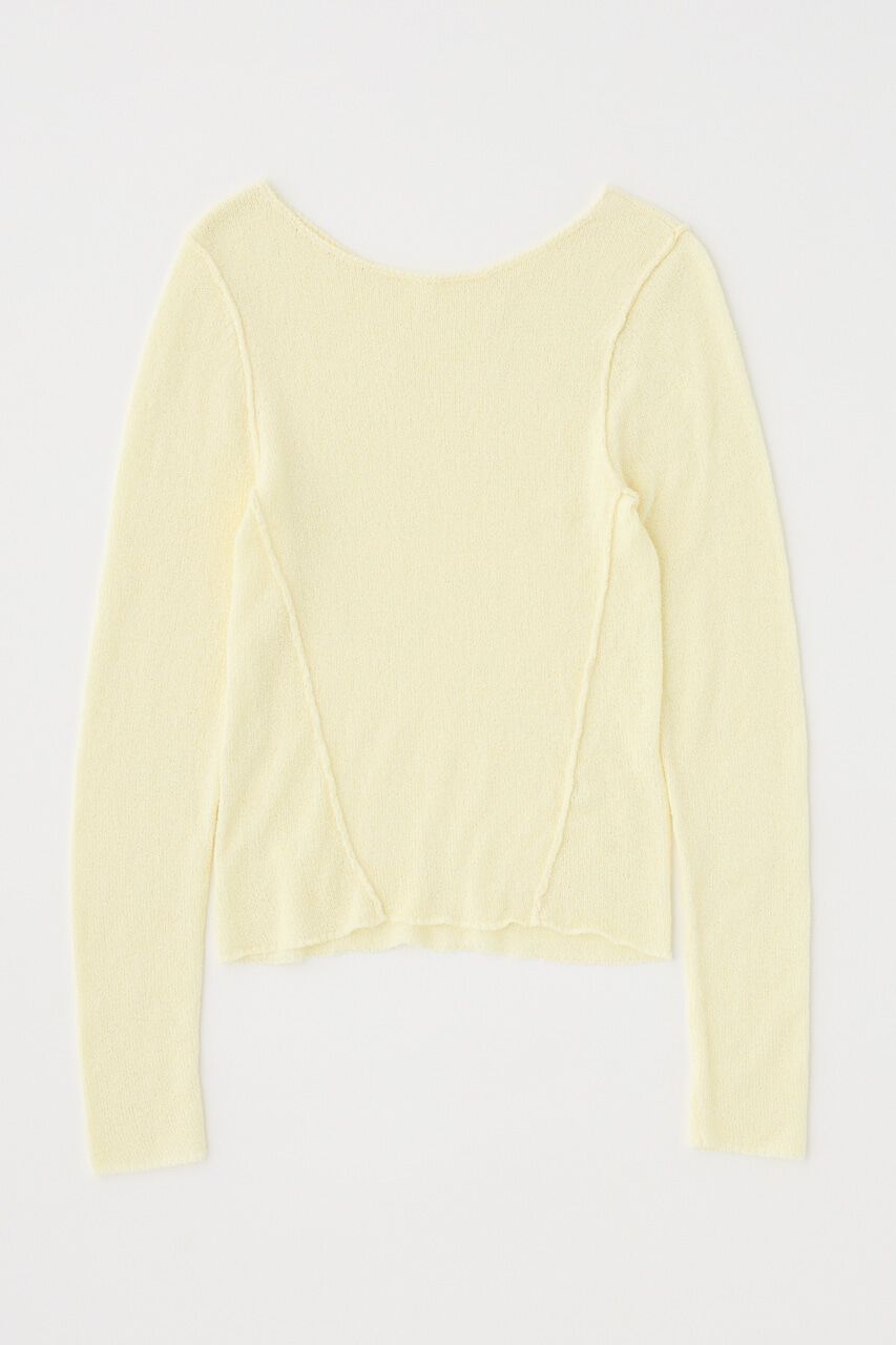 MOUSSY「LOOSE KNIT ロングスリーブTEE」|ニット・セーター|