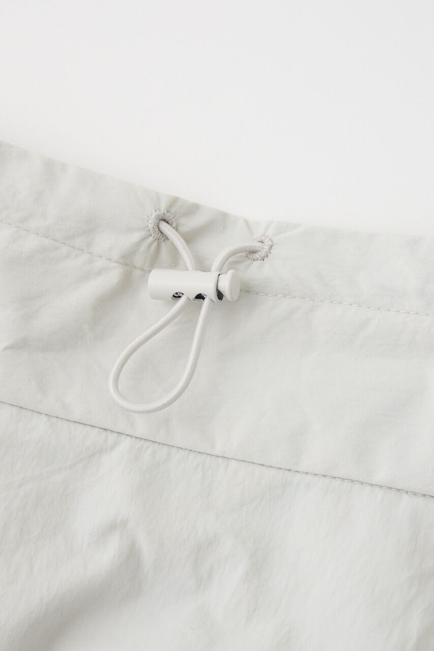 MOUSSY「RIBBON GATHER NYLON ジャケット」|ブルゾン・スタジャン|