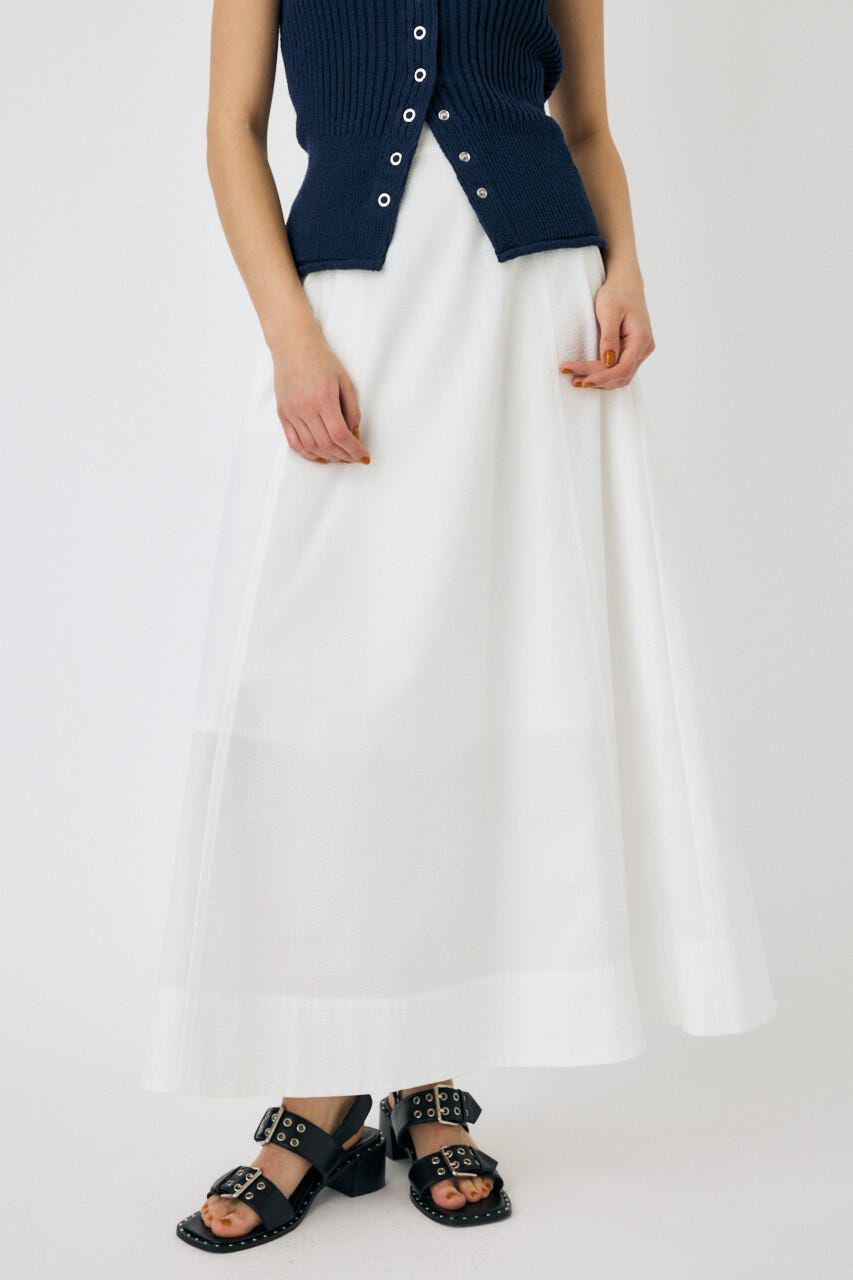 MOUSSY「SUCKER FLARE スカート」|スカート|WHT