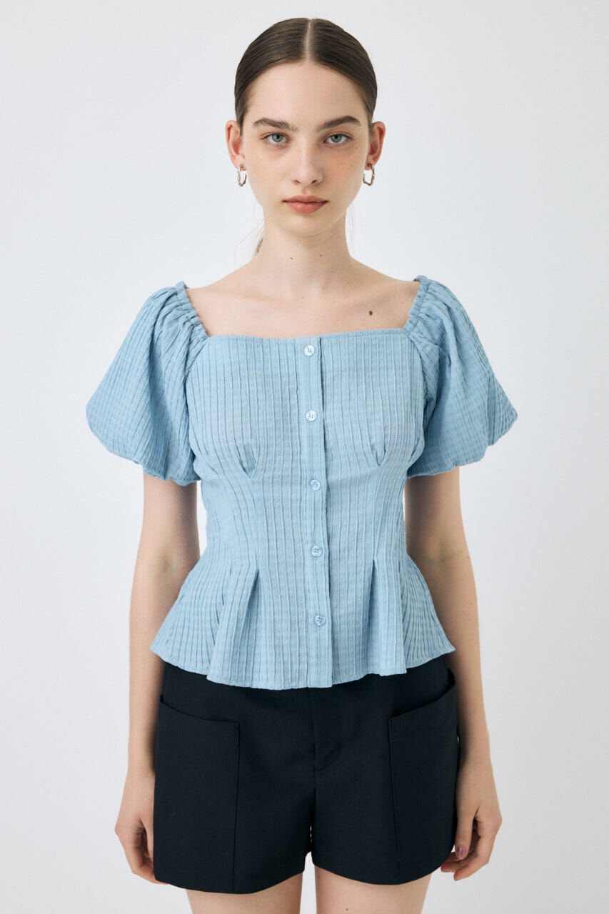MOUSSY「BALLOON SLEEVE トップス」|シャツ・ブラウス|