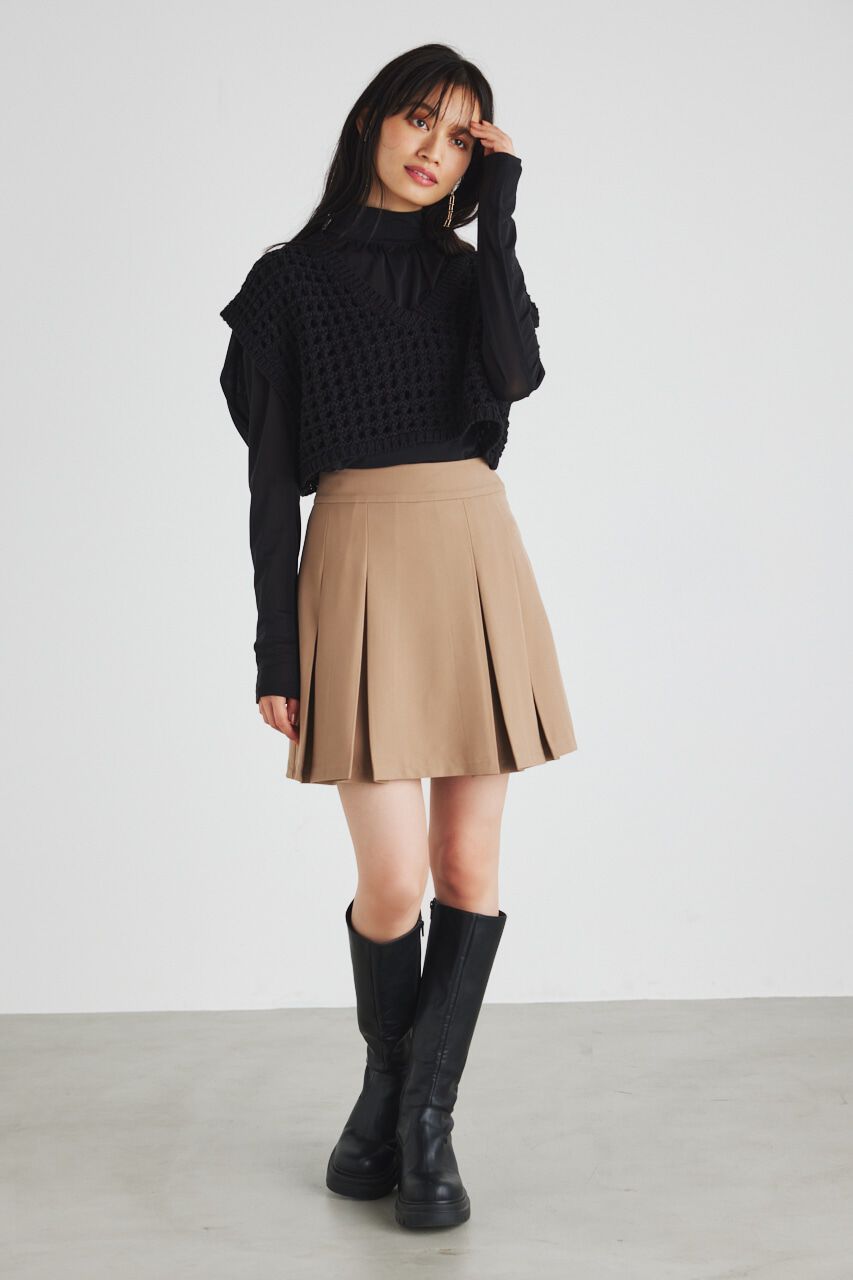 rienda「ボックスプリーツ H/W SS-PT」|その他|