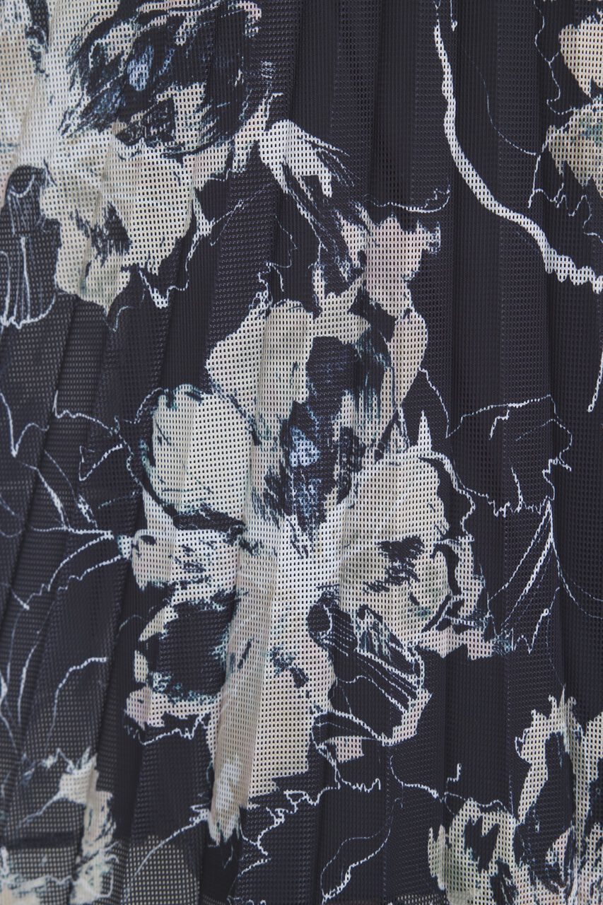 rienda「メッシュプリーツ J/W SK」|スカート|