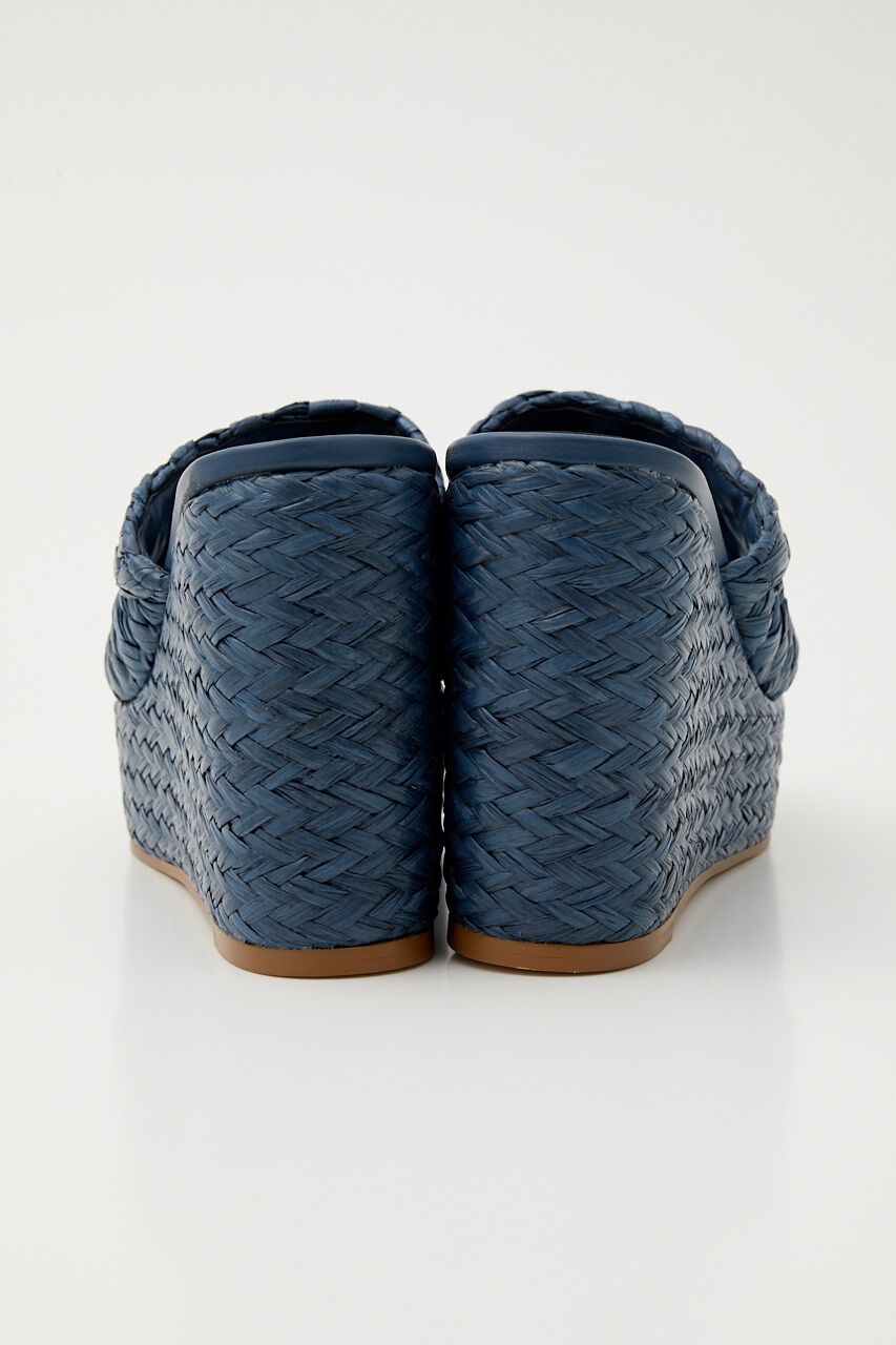 rienda「ボリュームスクエアサンダル」|サンダル|