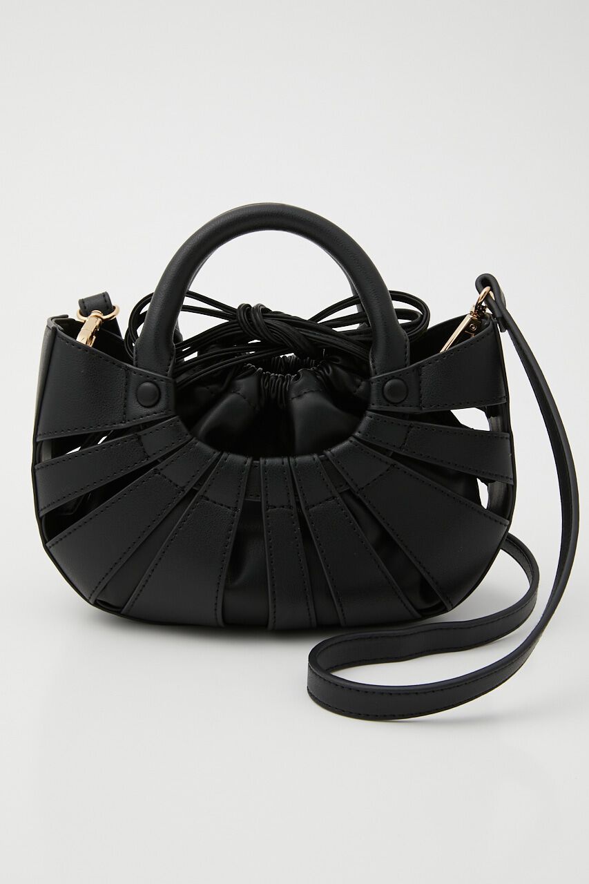 rienda「2WAYニュアンスメッシュBAG」|その他|BLK