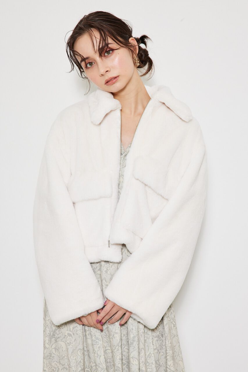 rienda「SoftyフェイクファーブルゾンCT」|その他|IVOY3