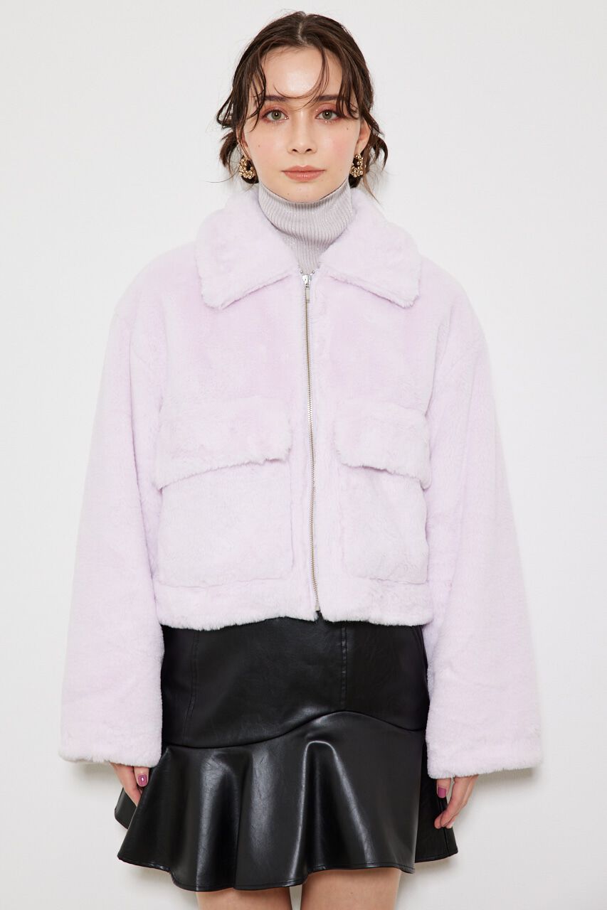 rienda「SoftyフェイクファーブルゾンCT」|その他|