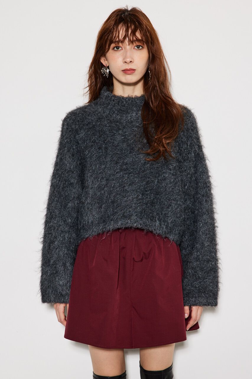 rienda「knitハイネック TOP」|ニット・セーター|