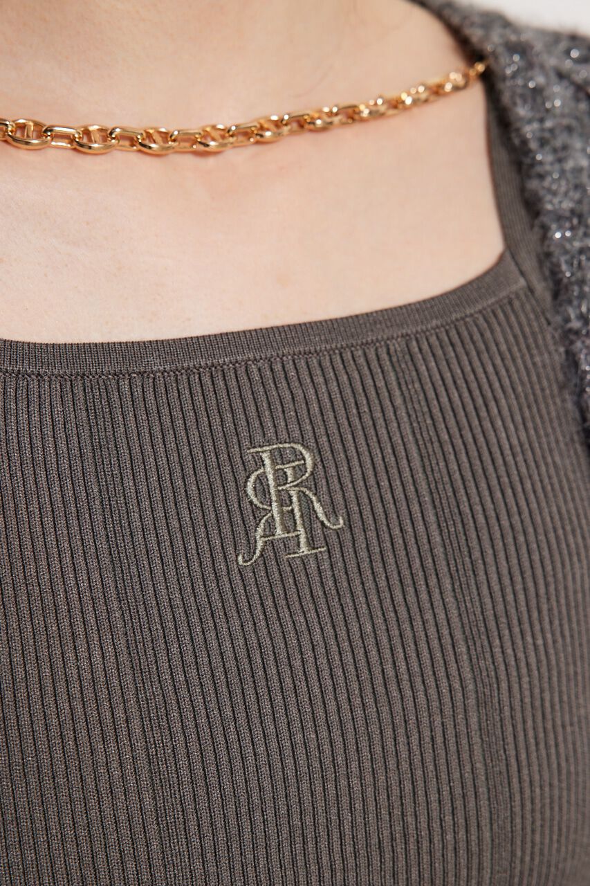 rienda「2WAY RRボレロタイトKnit OP」|ワンピース|