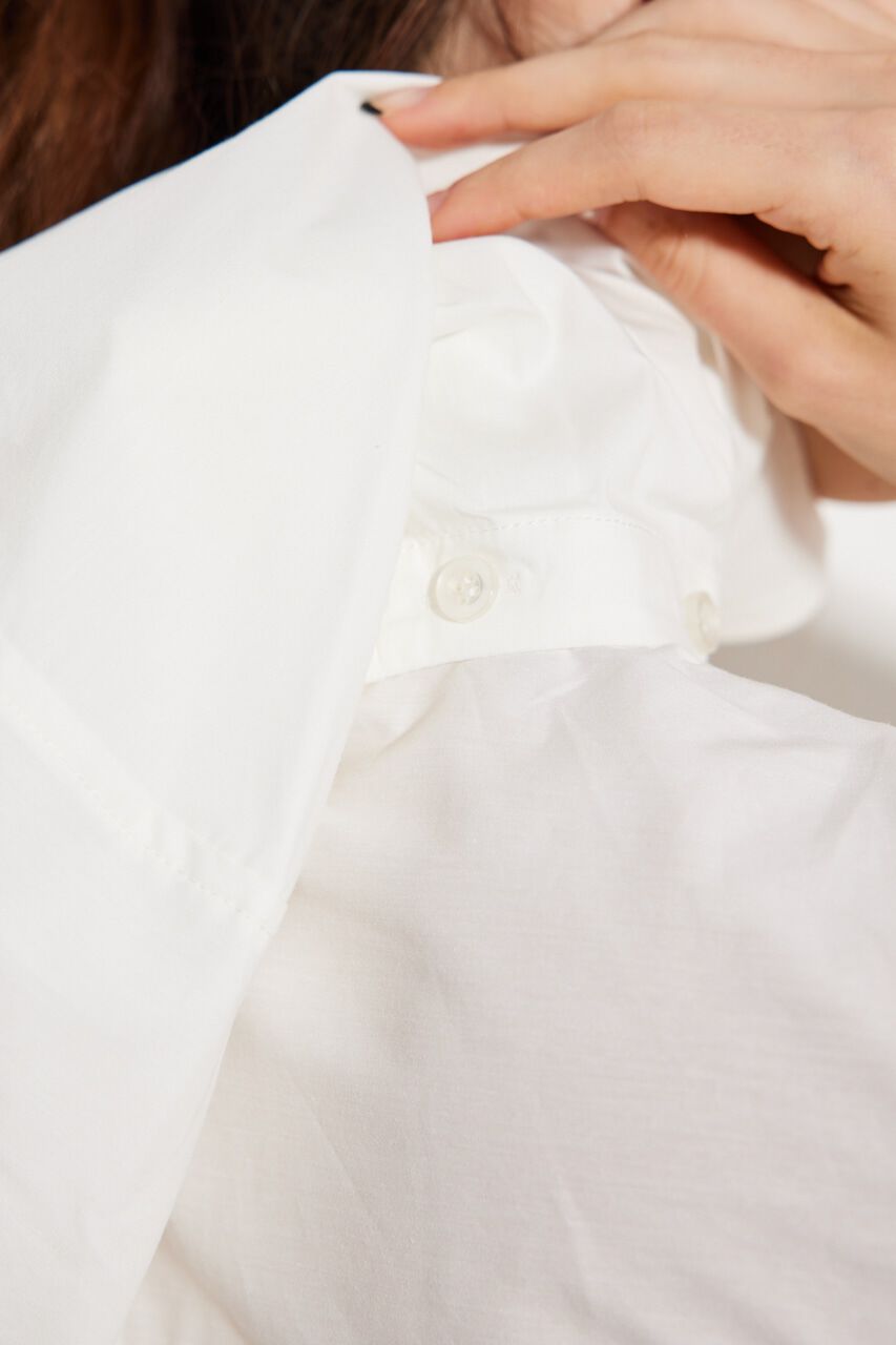 rienda「2WAYフードSH TOP」|シャツ・ブラウス|